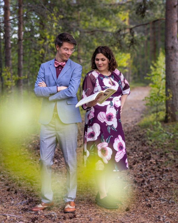 Miikka Lehtoaho ja Marja Kukkala